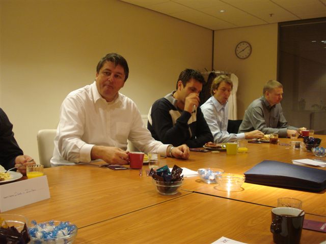 Bestuursvergadering in Noordwijk